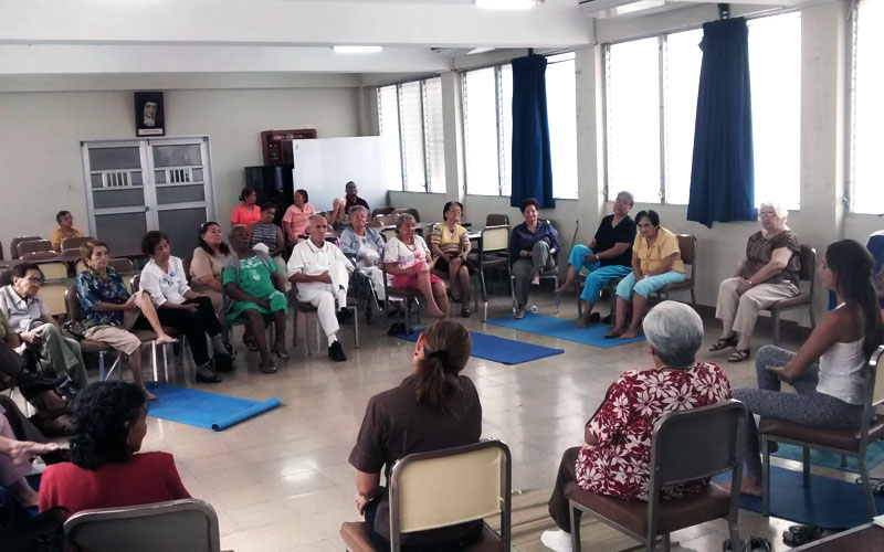 Clases Yoga Adultos Mayores